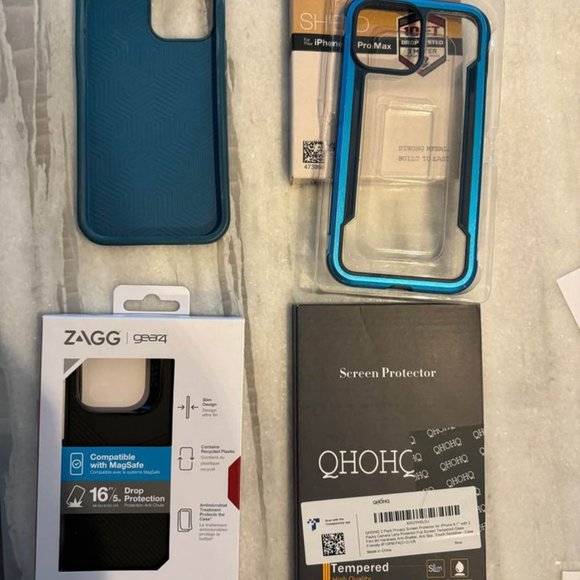 iPhone 13 Pro Max Cases & Camera protectors - Picture 1 of 8
